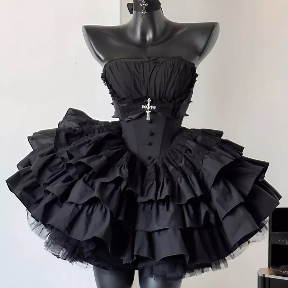 NWT Poshpose Gothic Lolita Dress - XXS
